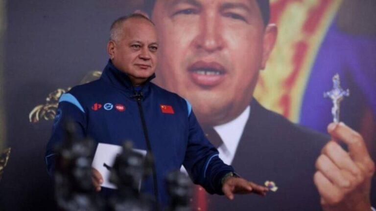 PSUV leader Diosdado Cabello on his TV program Con El Mazo Dando, March 27, 2024. Photo: Con El Mazo Dando.