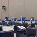 The Appeals Chamber of the International Criminal Court. File photo.