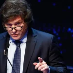 The president of Argentina, Javier Milei. Photo: File photo.