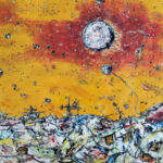 The Song of the Fireflies, 萤火虫之歌, Oil on Canvas, 2021-2024. Photo: Jean-Pierre Civade