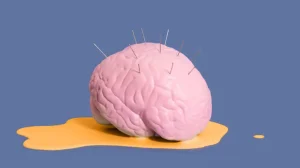 Brain with pins and needles sticking out. Photo: Pepino de Mar studio/Stocksy United/File photo.