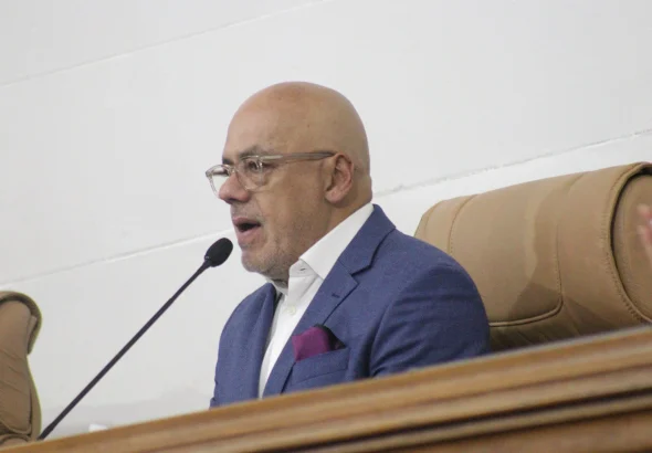 PSUV Deputy Jorge Rodríguez, president of the Venezuelan National Assembly. Photo: Venezuelan National Assembly.