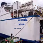 The flotilla waits to sail from Istanbul. Photo: Medea Benjamin.
