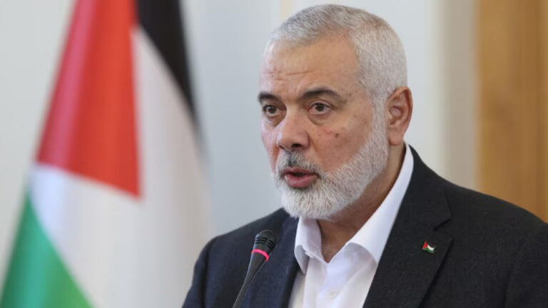 Ismail Haniyeh, the Palestinian resistance movement of Hamas’ Political Bureau chief. Photo: PressTV.