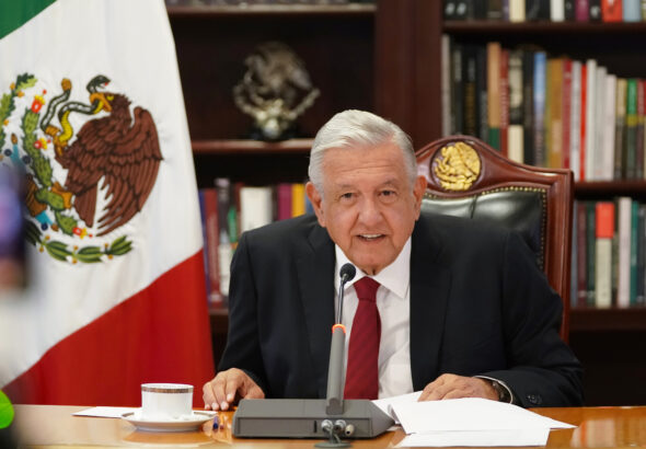 President of Mexico, Andrés Manuel López Obrador. Photo: Government of Mexico.