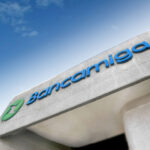 Bancamiga branch showing the logo of the Venezuelan bank. Photo: Bancamiga.