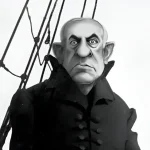 Caricature Benjamin Netanyahu as a vampire, of cartoonist Serge Chapleau.