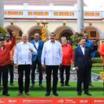 Group photo with the heads of state and authorities of the ALBA-TCP attending the 23th Summit held in Caracas on Wednesday, April 24, 2024. Photo: X/@NicolasMaduro.