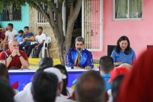 President Nicolás Maduro speaks to the people. Photo: Archive.
