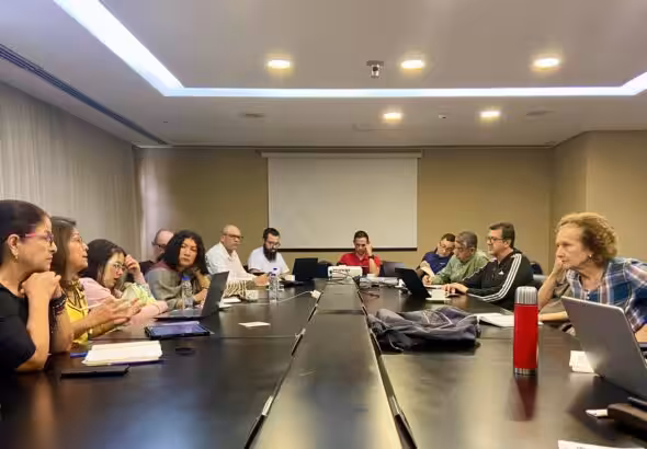 Colombian negotiation teams advance peace talks in Caracas. Photo: X/@DelegacionGob.