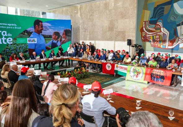 The Terra da Gente Program was launched in Brasilia last Monday. Photo: Valter Campanato/Agência Brasil.