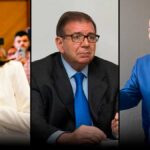 Venezuelan far-right politicians María Corina Machado (left), Edmundo González (center), and Manuel Rosales (right). Photo: Rostros Venezolanos.