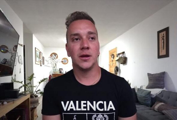 Venezuelan YouTuber Oscar Alejandro Pérez. Photo: Misión Verdad.