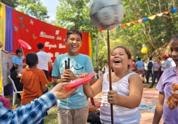 Celebration in San Jose de Bocay, Nicaragua. Photo: Becca Renk.