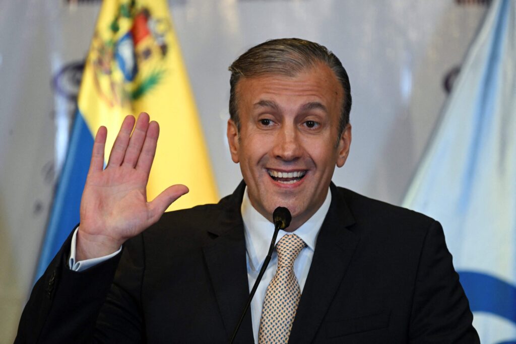 A frontal shot of Tareck El Aissami. Photo: Archive.