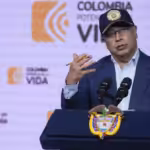 Colombian President Gustavo Petro. Photo: AP.
