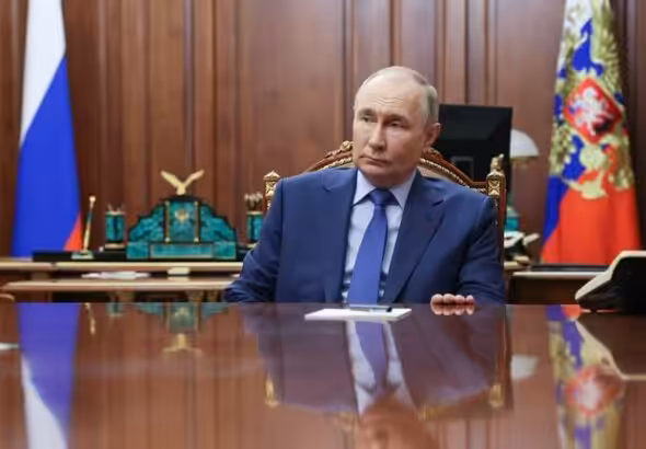Russian President Vladimir Putin. Photo: Alexander Kazakov/Sputnik.