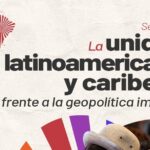 Poster of the seminar "Latin American and Caribbean Unity in the Face of Imperialist Geopolitics," held by the ALBA-TCP in Caracas, Venezuela, on May 24, 2024. Photo: ALBA-TCP.