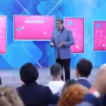 President Nicolás Maduro speaks on television. Photo: archive.