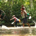 Migrants cross the Darién forest of Panama. File photo.