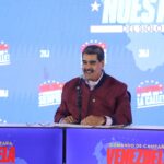 Venezuelan President Nicolas Maduro during the announcement of his presidential campaign staff in the Hotel Humboldt, Caracas, Friday, May 17, 2024. Photo: X/@NicolasMaduro.