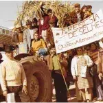 Peasants in Beja demanding agrarian reform, 1974. Photo: John Green (England).