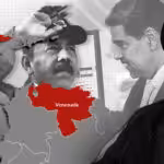 Photo composition showing from left to right: Cuban President Miguel Diaz-Canel, Nicaraguan President Daniel Ortega, Venezuelan President Nicolas Maduro and Iranian President Ebrahim Raisi; intertwined with the maps of said countries. Photo: The Cradle/File photo.