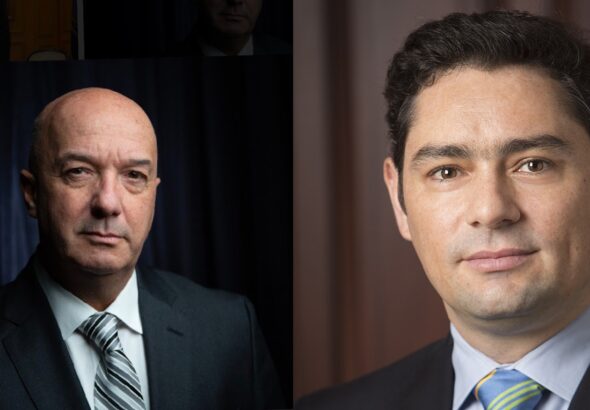 Iván Simonovis (left) and Carlos Vecchio (right), Guaidó associates implicated in the PDVSA-Crypto corruption plot. Photo: Linkedin/Yale University website.