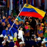 Venezuelan Olympics delegation for the 2016 Rio Olympics. File photo.