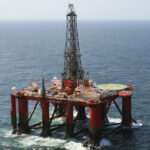 A view of the Aban Pearl gas rig in the Caribbean sea, along the Venezuelan coast. May 6, 2010. Photo: PDVSA.