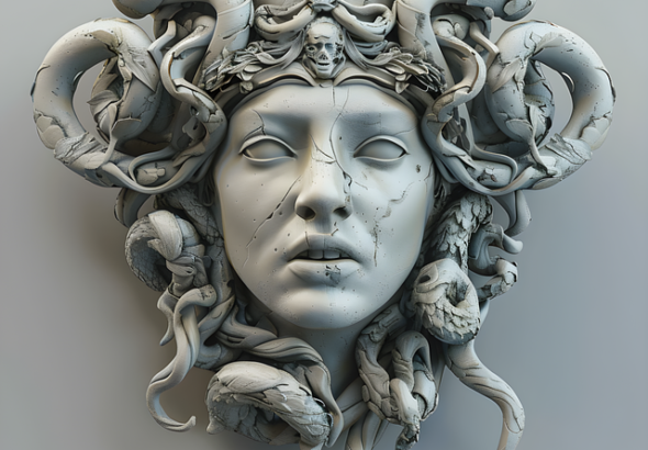 Art of medusa. Photo: Pixbay.