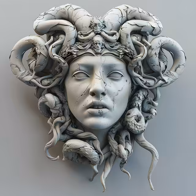 Art of medusa. Photo: Pixbay.