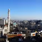 Partial view of downtown Ramallah, Palestine. Photo: YouTube/@keeziwalks.