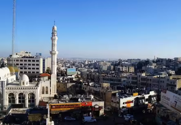 Partial view of downtown Ramallah, Palestine. Photo: YouTube/@keeziwalks.
