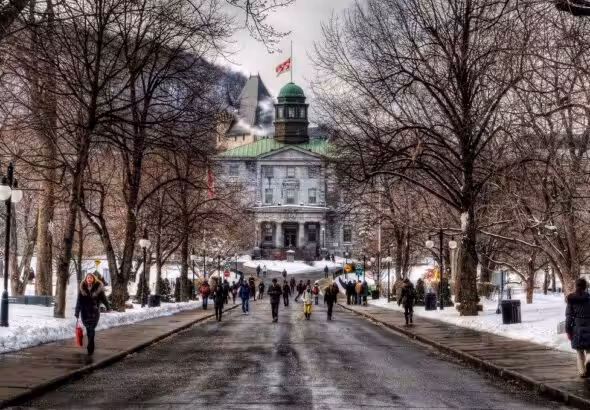The main entrance to McGill University in Montreal. Photo: Neil Howard/Flickr.
