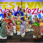 Venezuela's cultural patrimony, the Madamas, during the opening of the Viva Venezuela World Festival in Caracas on Friday, March 10, 2024. Photo: Alba Ciudad/file photo.