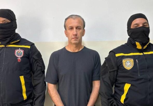 Former Venezuelan minister for petroleum, Tareck El Aissami, in custody following corruption charges. Photo: File photo.