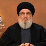 Secretary General of Hezbollah, Sayyed Nasrallah, Sayyed Hassan Nasrallah. Photo: Al Mayadeen screengrab.