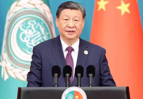 Chinese President Xi Jinping attends the opening ceremony of the 10th ministerial conference of the China-Arab States Cooperation Forum and delivers a keynote speech at the Diaoyutai State Guesthouse in Beijing, capital of China, May 30, 2024. Photo: Ding Haitao/Xinhua.