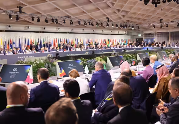 Featured image: Plenary at the Ukraine Peace Summit. Photo: Pascal Lauener/Gettyimages.ru.