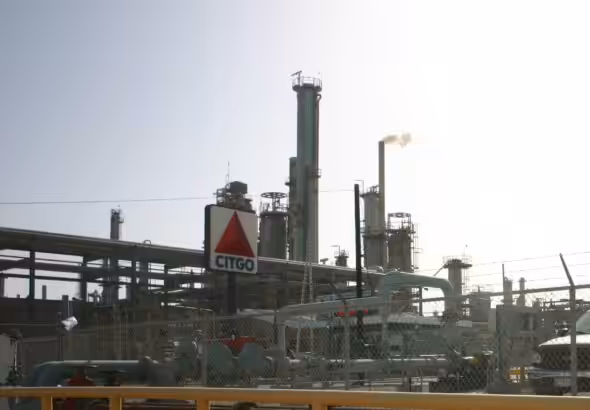 A view of CITGO's Corpus Christi refinery in Texas, USA. Photo: CITGO.