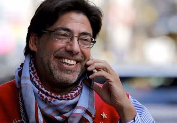 Mayor of the Chilean commune of Recoleta, Daniel Jadue. File photo.