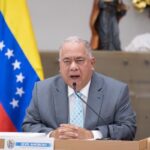 The president of Venezuela's National Electoral Council, Elvis Amoroso. Photo: File photo.