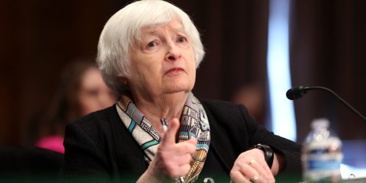 US Treasury Secretary Janet Yellen. Photo: Kevin Dietsch/Getty Images.