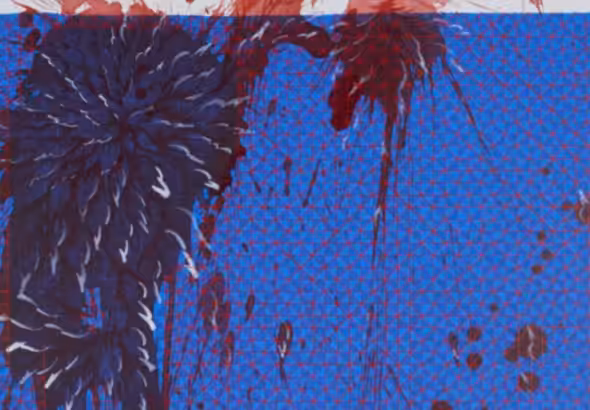 Aisha Khalid and Imran Qureshi (Pakistan), Two Wings to Fly, Not One, 2017.