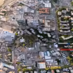 Rambam Health Care Campus seen in Hezbollah drone footage. Photo: X.