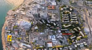 Rambam Health Care Campus seen in Hezbollah drone footage. Photo: X.