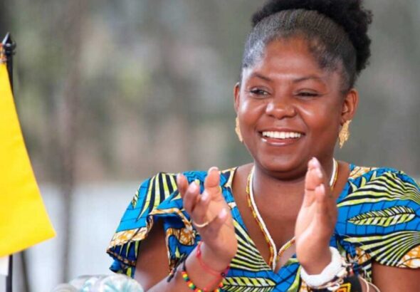 Colombian Vice President Francia Márquez at an official event in the Santander de Quilichao municipality, department of Cauca, Colombia. Photo: Vice Presidency of Colombia.