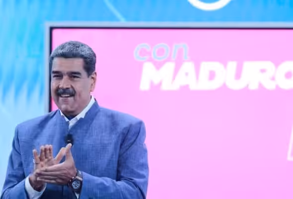 President Maduro addresses his audience on television. Photo: Misión Verdad.