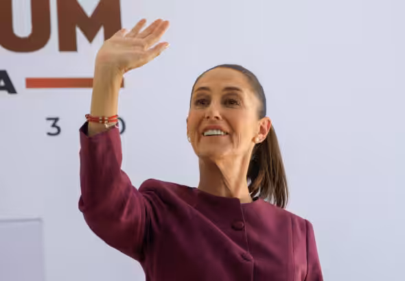 Mexican President-elect Claudia Sheinbaum. Photo: Reuters.